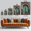 Elegant Decorative Framed MDF Painting, 35 x 47 x 3.5 cm | 100% MDF & Pine Wood Frame | UV Printed Art for Stylish Home Décor