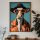 Elegant Decorative Framed MDF Painting, 35 x 47 x 3.5 cm | 100% MDF & Pine Wood Frame | UV Printed Art for Stylish Home Décor
