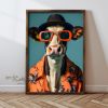 Elegant Decorative Framed MDF Painting, 35 x 47 x 3.5 cm | 100% MDF & Pine Wood Frame | UV Printed Art for Stylish Home Décor