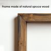 Elegant Decorative Framed MDF Painting, 35 x 47 x 2 cm | 100% MDF (3 mm) & Pine Wood Frame | UV Printed Art for Stylish Home Décor
