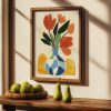Elegant Decorative Framed MDF Painting, 35 x 47 x 2 cm | 100% MDF (3 mm) & Pine Wood Frame | UV Printed Art for Stylish Home Décor