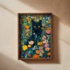 Elegant Decorative Framed MDF Painting, 50 x 70 x 3.5 cm | 100% MDF (3 mm) & Spruce Frame | Perfect for Home Decor & Modern Aesthetics