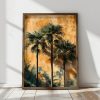 Elegant Decorative Framed MDF Painting, 50 x 70 x 3.5 cm | 100% MDF (3 mm) & Spruce Frame | Perfect for Home Decor & Modern Aesthetics