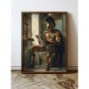 Elegant Decorative Framed MDF Painting, 50 x 70 cm | 100% MDF & Spruce Frame, UV Printed | Perfect for Home Decor & Modern Aesthetics