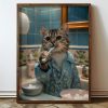 Elegant Decorative Framed MDF Painting, 50 x 70 cm | 100% MDF & Spruce Frame, UV Printed | Perfect for Home Decor & Modern Aesthetics