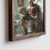 Elegant Decorative Framed MDF Painting, 50 x 70 cm | 100% MDF & Spruce Frame, UV Printed | Perfect for Home Decor & Modern Aesthetics