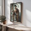 Elegant Decorative Framed MDF Painting, 50 x 70 cm | 100% MDF & Spruce Frame, UV Printed | Perfect for Home Decor & Modern Aesthetics