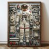 Elegant Decorative Framed MDF Painting, 50 x 70 cm | 100% MDF & Spruce Frame, UV Printed | Perfect for Home Decor & Modern Aesthetics
