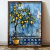 Elegant Decorative Framed MDF Painting, 50 x 70 cm | 100% MDF & Spruce Frame, UV Printed | Perfect for Home Decor & Modern Aesthetics