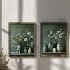 Elegant Decorative Framed MDF Paintings (2 Pieces), 35 x 47 x 3.5 cm | 100% MDF & Spruce Frame | Perfect for Home Decor & Modern Aesthetics