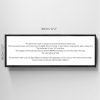 Elegant Decorative Framed MDF Painting, 120 x 40 x 3.5 cm | 100% MDF & Spruce Frame | UV Printed Art for Modern Home Decor & Aesthetic Appeal