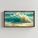 Elegant Decorative Framed MDF Painting, 60 x 120 x 3.5 cm | 100% MDF (3 mm) & Spruce Frame | Perfect for Home Decor & Modern Aesthetics