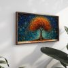 Elegant Decorative Framed MDF Painting, 60 x 120 x 3.5 cm | 100% MDF (3 mm) & Spruce Frame | Perfect for Home Decor & Modern Aesthetics
