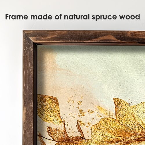 Elegant Decorative Framed MDF Painting, 40 x 120 x 3.5 cm | 100% MDF & Pine Wood Frame | UV Printed Art for Modern Home Décor