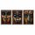 Elegant Decorative Framed MDF Paintings (3 Pieces), 50 x 70 x 3.5 cm | 100% MDF & Spruce Frame, UV Printed | Perfect for Home Decor & Modern Spaces