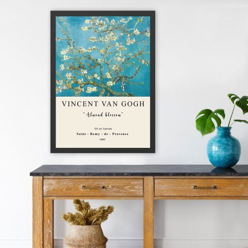 Elegant Decorative Framed Painting, 35 x 45 cm | 100% Wooden Frame, 2 cm Thick Polystyrene | UV Digital Printing for Vibrant Art Display