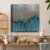 Stunning Decorative Canvas Painting, 70 x 70 cm | 100% Canvas (2.8 mm) & 100% Pine Wood Frame | Perfect for Home Decor & Art Lovers