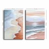 Elegant Decorative Canvas Paintings (2 Pieces), 100% Canvas, 45 x 70 cm Each | 100% Pine Wood Frame | Total Size: 95 x 70 cm | Perfect for Home Decor