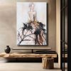 Stunning Decorative Canvas Painting, 70 x 100 cm | 100% Canvas (2.8 mm) & 100% Pine Wood Frame | Perfect for Home Decor & Art Lovers