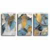 Elegant Decorative Canvas Painting Set (3 Pieces), 100% Canvas & Pine Wood Frame, 45 x 70 cm Each | Total Size: 145 x 70 cm | Perfect for Home Décor
