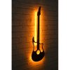 Elegant Yellow Decorative LED Lighting, 22 x 68 cm | Black MDF Base, 60 LEDs/m, 350 Lumen, 50000 hrs Life Span | Perfect for Home Decor & Ambiance