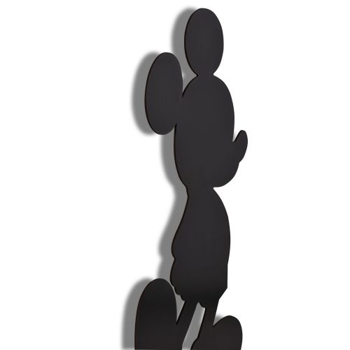 Decorative LED Lighting with Black MDF Base, 32 x 50 cm | 60 LEDs/m, 300 Lumen, 3000K | 50,000 Hour Lifespan, Built-in Wall Hanging, Elegant Blue Design