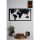Elegant Yellow Decorative LED Lighting, 71 x 40 cm | Black MDF Base (2.7mm), 60 LEDs/m, 12V 1A Adapter, 375cm Cord | Perfect for Modern Decor
