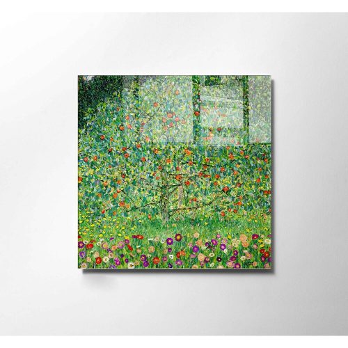 Elegant Decorative Tempered Glass Painting, 60 x 60 cm | 100% Tempered Glass, 4 mm Thick | Perfect for Modern Home Decor & Art Display