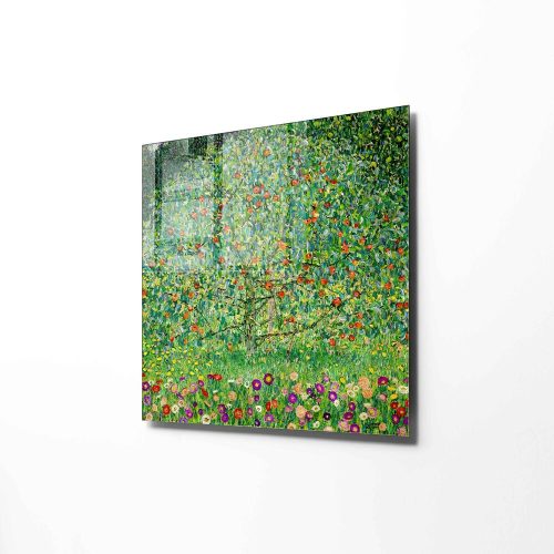 Elegant Decorative Tempered Glass Painting, 60 x 60 cm | 100% Tempered Glass, 4 mm Thick | Perfect for Modern Home Decor & Art Display