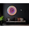 Elegant Decorative Tempered Glass Painting, 80 x 80 cm | 100% Tempered Glass (4 mm) | Stunning UV Printing for Modern Home Décor