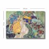 Stunning Decorative Canvas Painting by Gustav Klimt, 70 x 100 cm | 100% Canvas, 100% Wooden Frame (2.8 cm) | Perfect for Nursery & Baby Cradle Decor