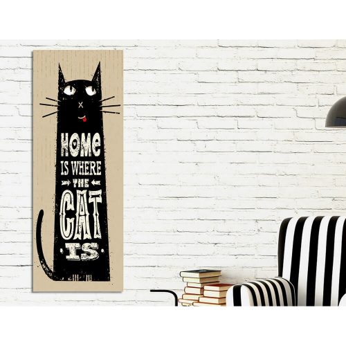 Elegant Decorative Canvas Painting, 30 x 80 cm, Wooden Frame, 60% Cotton/40% Polyester, Stunning Digital Print for Home Décor & Art Lovers