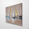 Hand-Painted Decorative Oil Painting on 100% Canvas, 70 x 70 cm, Framed in 100% Wooden Frame (3 cm Thick) | Perfect for Home Decor & Art Lovers