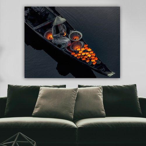 Stunning Decorative Canvas Painting, 70 x 100 cm | 100% Canvas, 100% Wooden Frame (3 cm Thick) | Perfect for Home Decor & Art Lovers