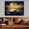 Stunning Decorative Canvas Painting, 70 x 100 cm | 100% Canvas, 100% Wooden Frame (3 cm Thick) | Perfect for Home Decor & Art Lovers