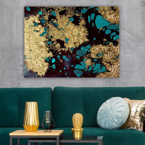 Stunning Decorative Canvas Painting, 70 x 100 cm | 100% Canvas, 100% Wooden Frame (3 cm Thick) | Perfect for Home Decor & Art Lovers