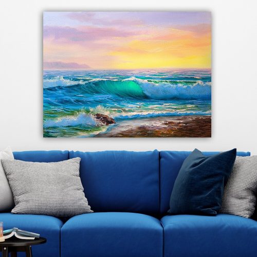 Stunning Decorative Canvas Painting, 70 x 100 cm | 100% Canvas, 100% Wooden Frame (3 cm Thick) | Perfect for Home Decor & Art Lovers