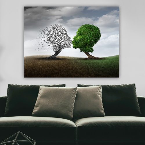 Stunning Decorative Canvas Painting, 70 x 100 cm | 100% Canvas, 100% Wooden Frame (3 cm Thick) | Perfect for Home Decor & Art Lovers