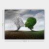 Stunning Decorative Canvas Painting, 70 x 100 cm | 100% Canvas, 100% Wooden Frame (3 cm Thick) | Perfect for Home Decor & Art Lovers