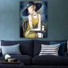 Stunning Decorative Canvas Painting, 70 x 100 cm | 100% Canvas, 100% Wooden Frame (3 cm Thick) | Perfect for Home Decor & Art Lovers