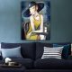 Stunning Decorative Canvas Painting, 70 x 100 cm | 100% Canvas, 100% Wooden Frame (3 cm Thick) | Perfect for Home Decor & Art Lovers