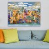 Stunning Decorative Canvas Painting, 70 x 100 cm | 100% Canvas, 100% Wooden Frame (3 cm Thick) | Perfect for Home Decor & Art Lovers