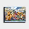 Stunning Decorative Canvas Painting, 70 x 100 cm | 100% Canvas, 100% Wooden Frame (3 cm Thick) | Perfect for Home Decor & Art Lovers