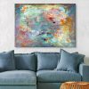 Stunning Decorative Canvas Painting, 70 x 100 cm | 100% Canvas, 3 cm Thick Wooden Frame | Perfect for Home Decor & Art Lovers, Anonymous Artist