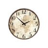Elegant Decorative MDF Clock, 50 x 50 cm | 100% MDF, 5 mm Thickness | Stylish Wall Art for Home & Office Decor, Perfect for Any Room