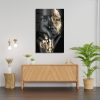 Elegant Tempered Glass Painting, 70 x 110 cm, 100% Tempered Glass (4 mm Thick) | Stunning Wall Art for Modern Home Decor & Living Spaces