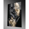 Elegant Tempered Glass Painting, 70 x 110 cm, 100% Tempered Glass (4 mm Thick) | Stunning Wall Art for Modern Home Decor & Living Spaces