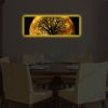 Decorative LED Lighted Canvas Painting, 30 x 90 cm, 100% Suede Canvas, Wooden Frame (3 cm), Battery-Powered with On/Off Switch, Perfect for Home Decor