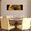 Decorative LED Lighted Canvas Painting, 30 x 90 cm, 100% Suede Canvas, Wooden Frame (3 cm), Battery-Powered with On/Off Switch, Perfect for Home Decor