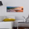 Stunning LED Lighted Canvas Painting, 30 x 90 cm, 100% Suede Canvas, Wooden Frame (3 cm) | Battery-Powered, On/Off Switch | Perfect for Home Decor